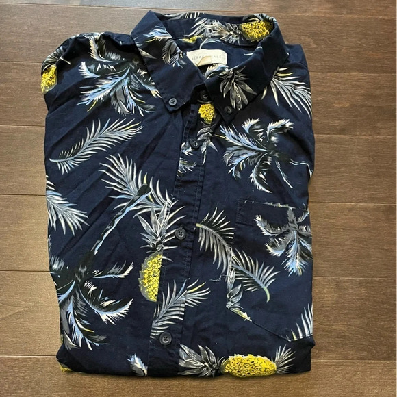 Aeropostale Men’s XL Tropical Hawaiian Beach Shirt - Picture 6 of 6